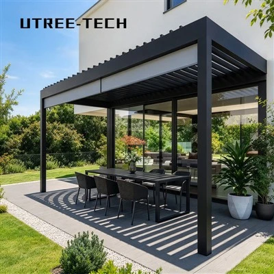 Pergola ta 'barra Għall-BBQ Grill